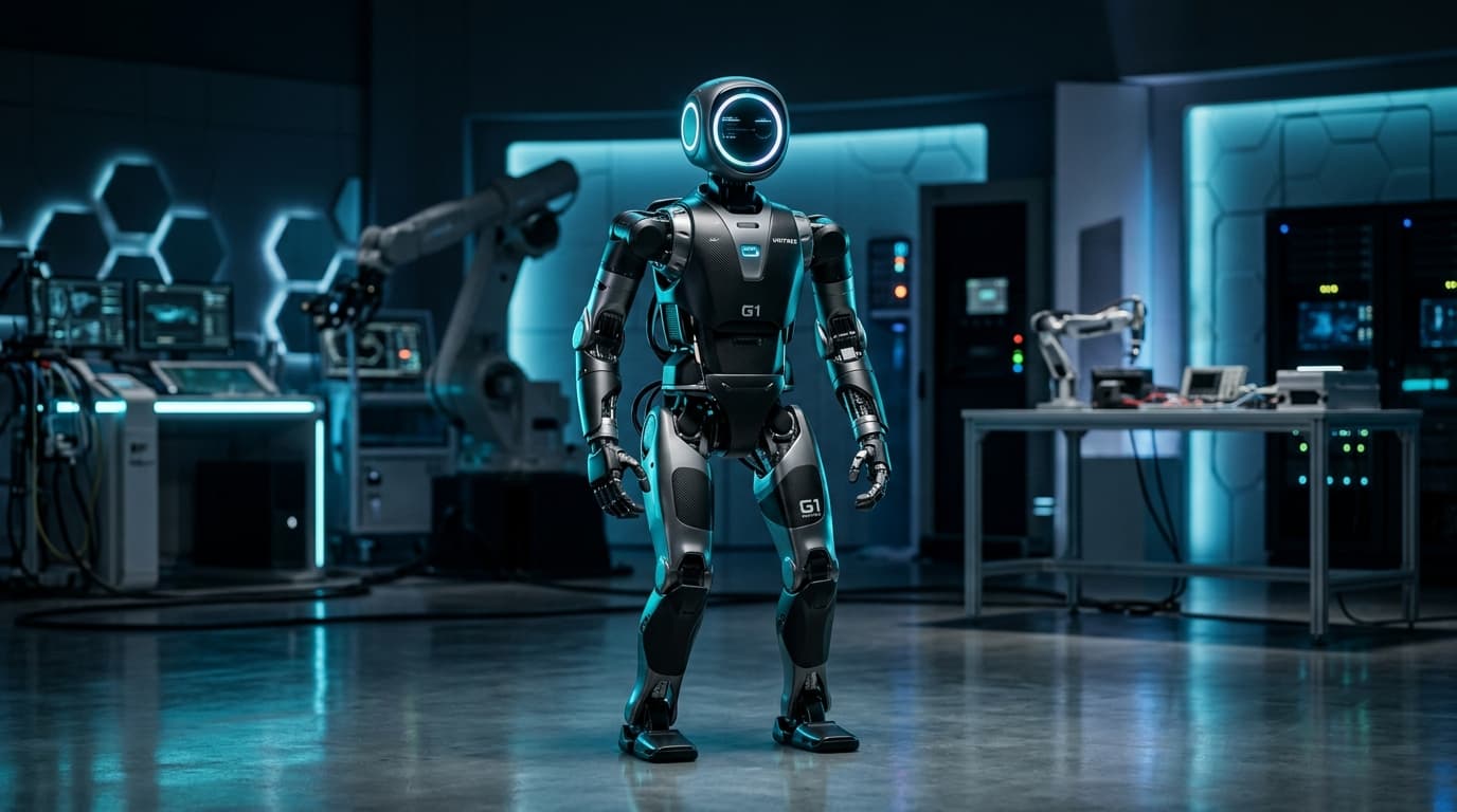 Unitree G1 Humanoid Agent - Humanoid Physical AI Robot